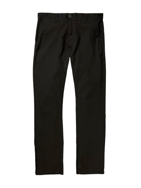 Volcom - Frickin Modern Straight Stretch Chino Pants (Black)